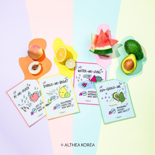 GET JUICY WITH A'BLOOM'S SHEET MASKS!