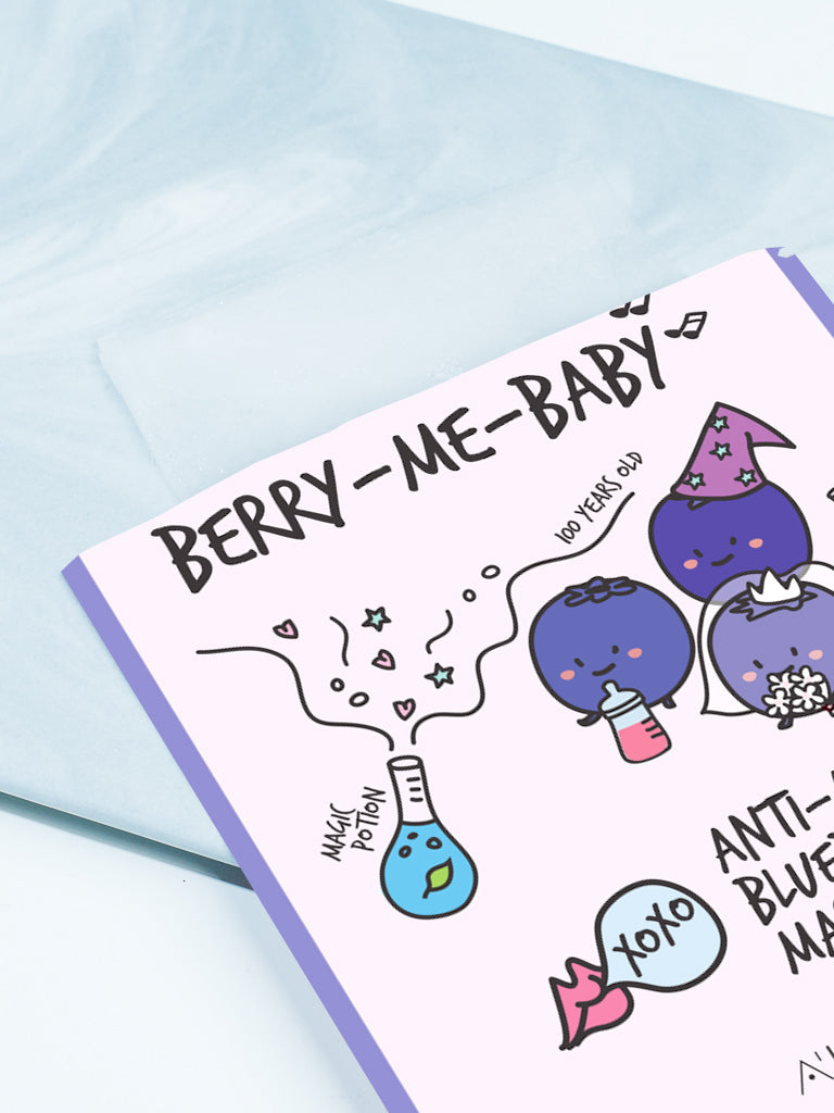 Berry-Me-Baby Anti-aging Blueberry Mask (1 Sheet)