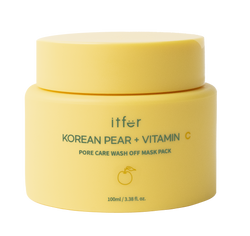 Korean Pear Plus Vitamin C Pore Care Wash Off Mask Pack (100ml)